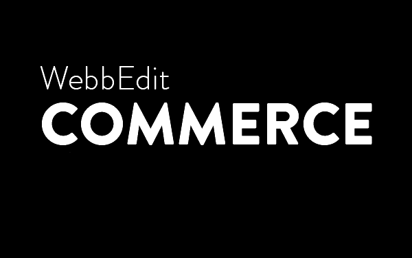 WebbEdit Commerce B2C / B2B